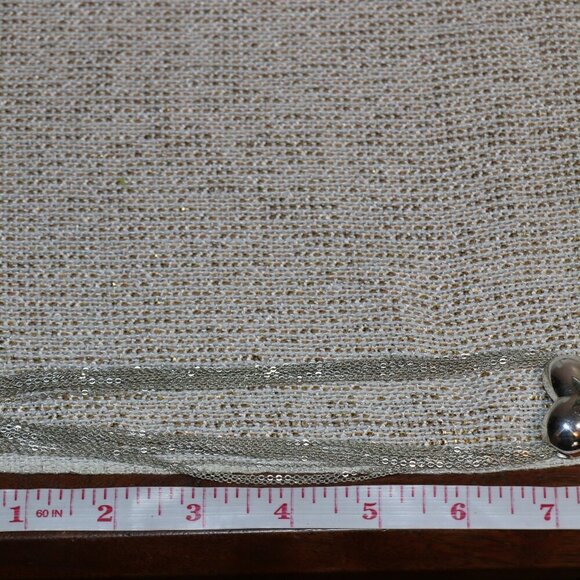 Vintage Heart Choker Multistrand Heart Necklace - Picture 4 of 9